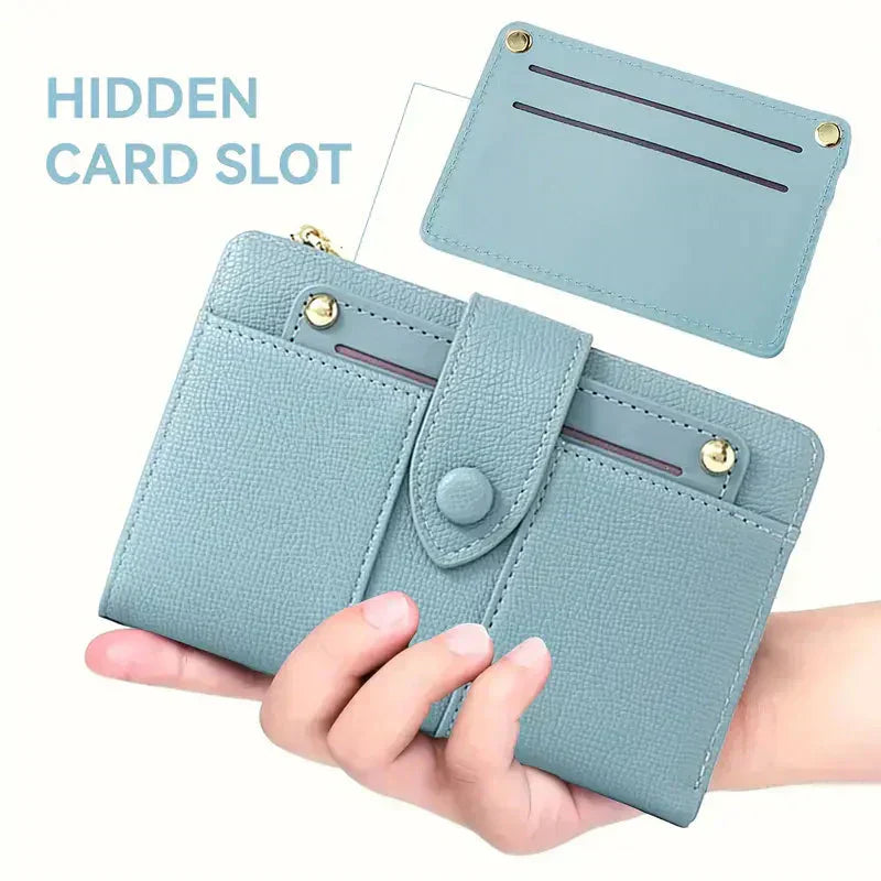 🔥Exclusive 2025 Luxury Sale✨Ladies' leather wallet with multiple compartments and card holder