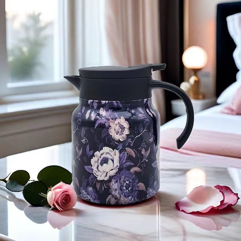 🔥HOT SALE 50% OFF🔥1000ml Vacuum Insulated Teapot with Strainer