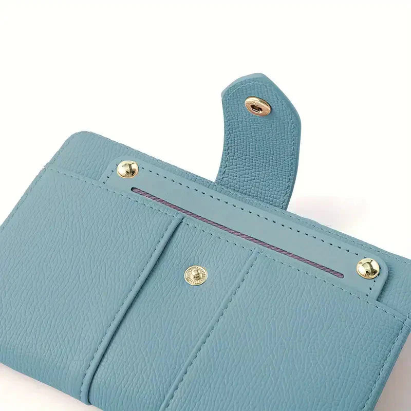 🔥Exclusive 2025 Luxury Sale✨Ladies' leather wallet with multiple compartments and card holder