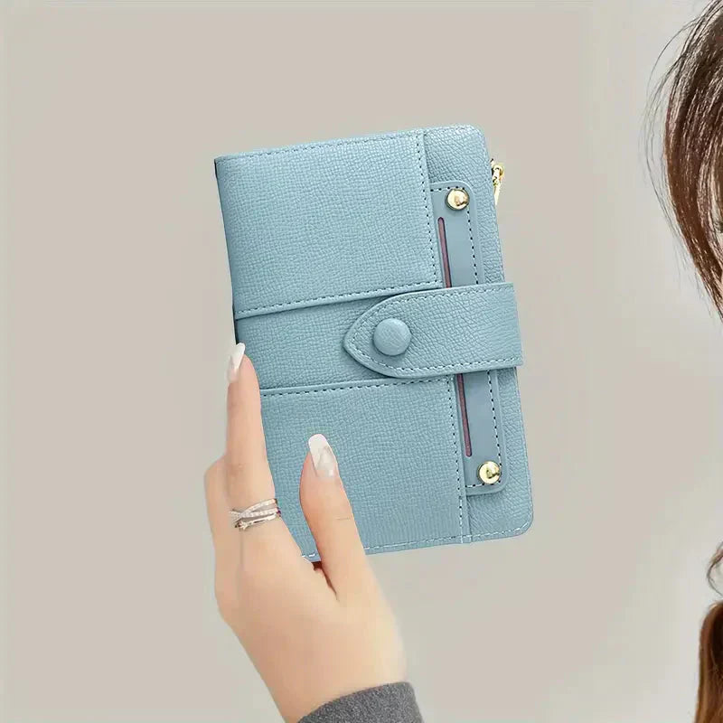 🔥Exclusive 2025 Luxury Sale✨Ladies' leather wallet with multiple compartments and card holder