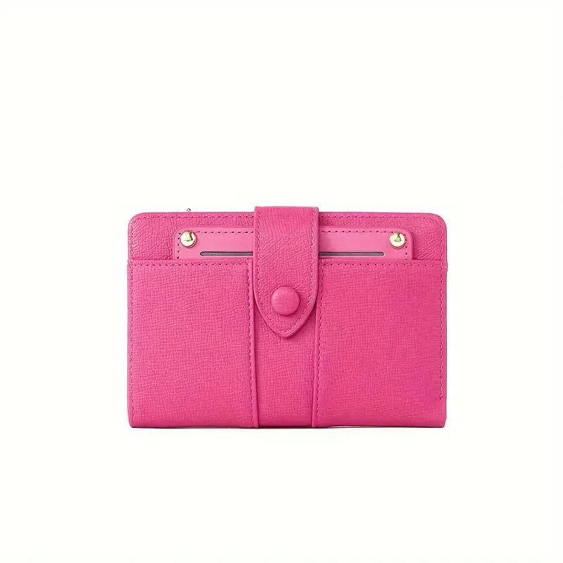 🔥Exclusive 2025 Luxury Sale✨Ladies' leather wallet with multiple compartments and card holder