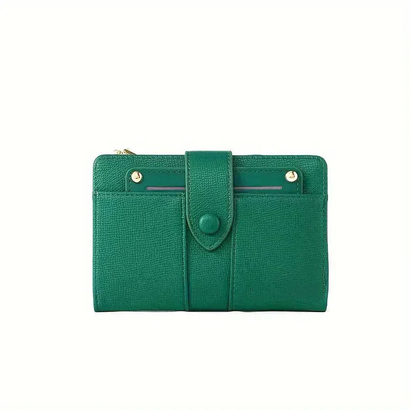 🔥Exclusive 2025 Luxury Sale✨Ladies' leather wallet with multiple compartments and card holder