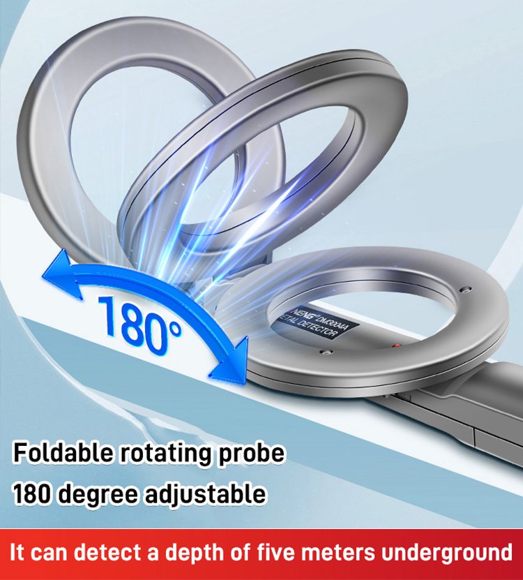 ⏳Time-limited Special⌛ High Sensitive Detection LED Flashing Alarm Metal Detector