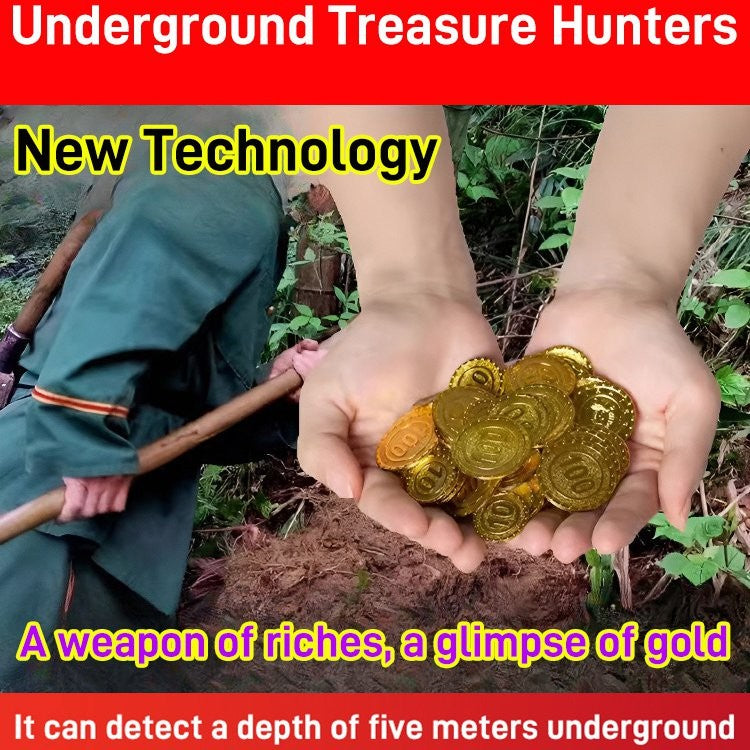 ⏳Time-limited Special⌛ High Sensitive Detection LED Flashing Alarm Metal Detector