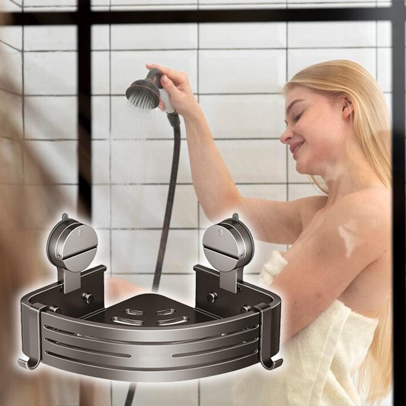 🔥Hot Sale 50% 🔥Wall Mounted Bathroom Organizer with Suction Cup