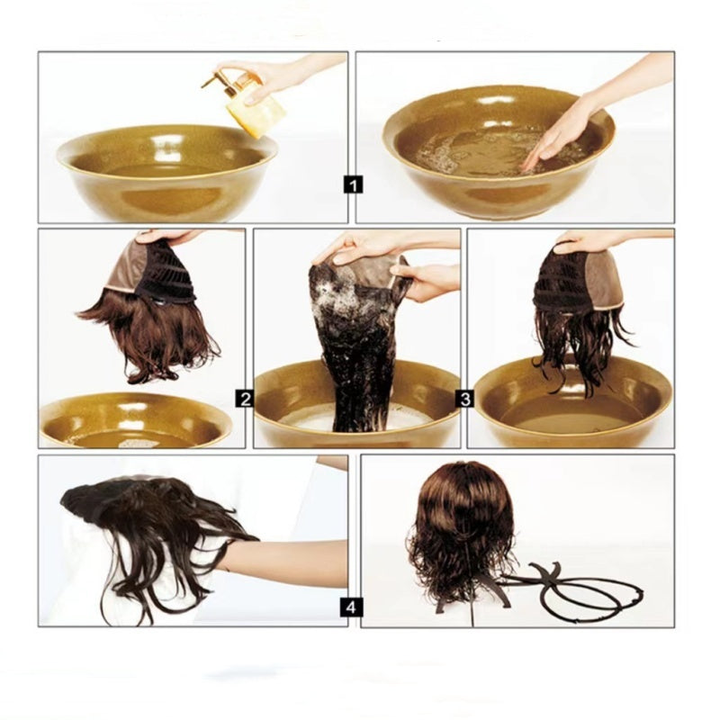 💜2025 NEW IN 💜Curly Wavy Frizzy Hair Extension with Ponytail