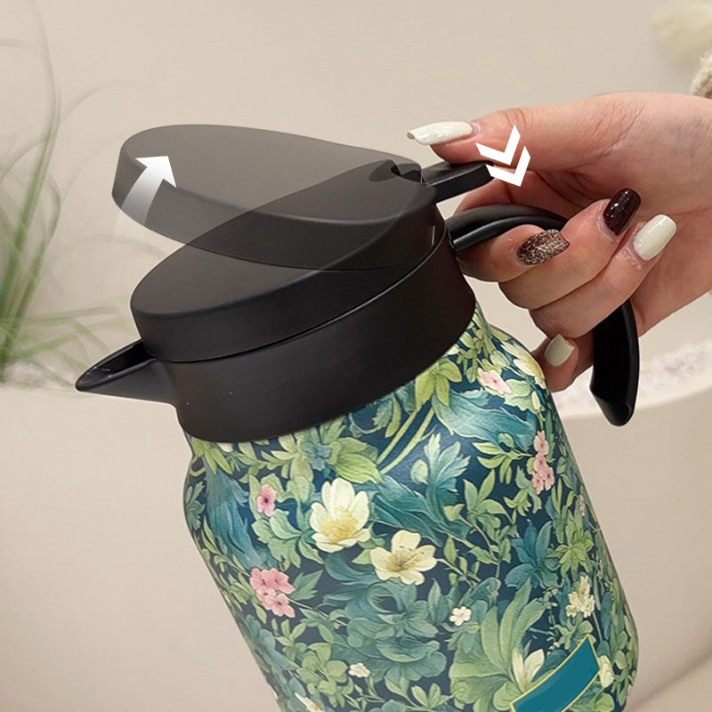🔥HOT SALE 50% OFF🔥1000ml Vacuum Insulated Teapot with Strainer