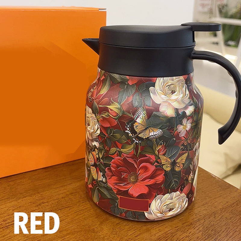 🔥HOT SALE 50% OFF🔥1000ml Vacuum Insulated Teapot with Strainer