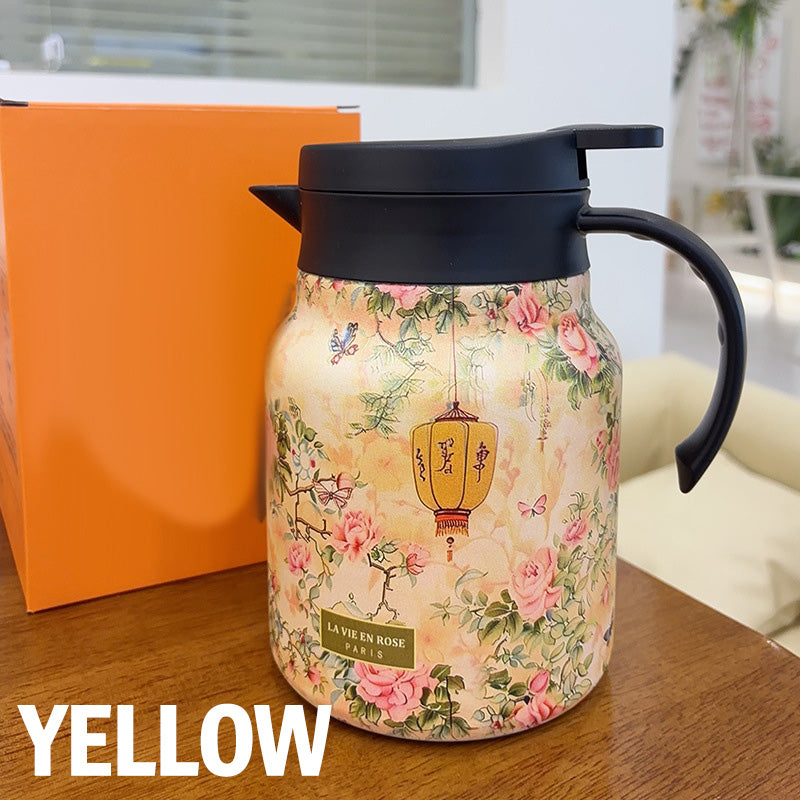 🔥HOT SALE 50% OFF🔥1000ml Vacuum Insulated Teapot with Strainer