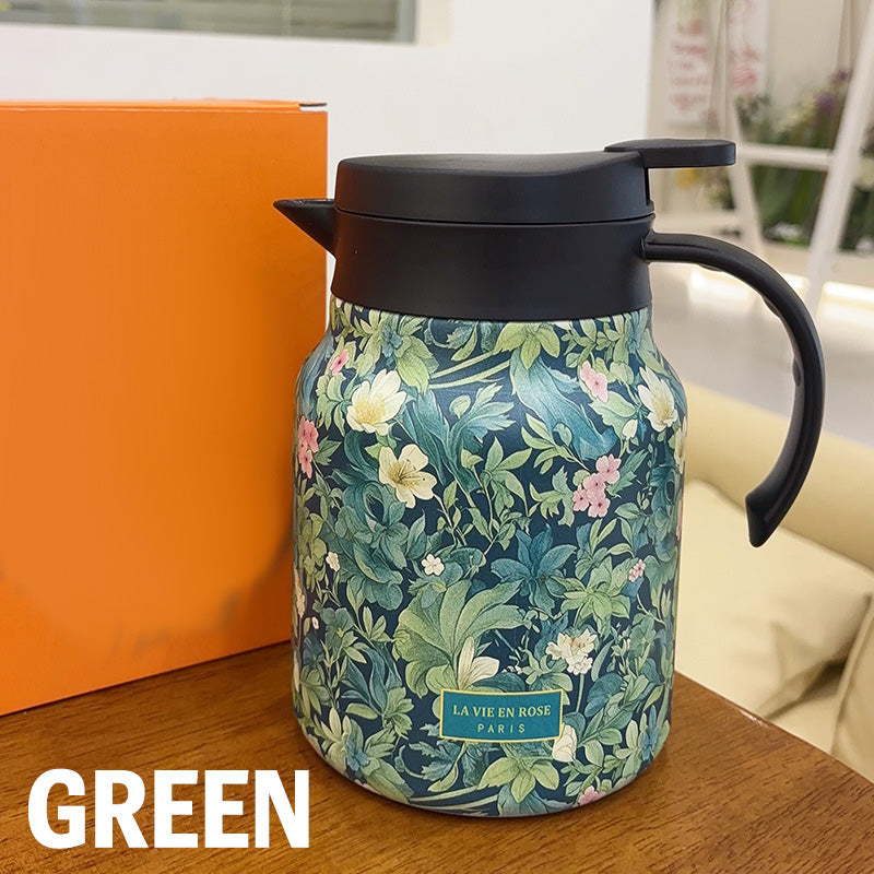 🔥HOT SALE 50% OFF🔥1000ml Vacuum Insulated Teapot with Strainer