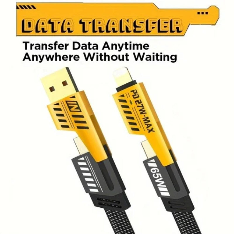 š„Hot Sale 50% Offš„4 in 1 PD 65W Fast Charging Cable