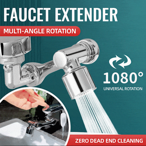 š„Big Sale 50% OFF & BUY 2 GET 1 FREEš„Universal 1080°Splash Filter Faucet