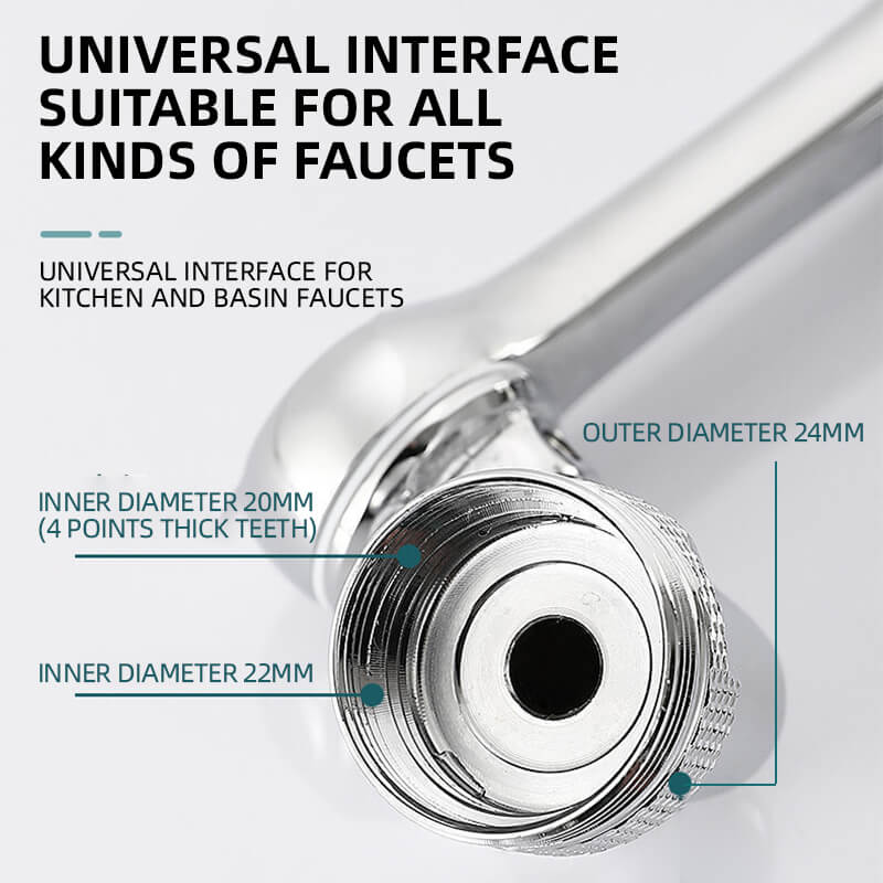 š„Big Sale 50% OFF & BUY 2 GET 1 FREEš„Universal 1080°Splash Filter Faucet