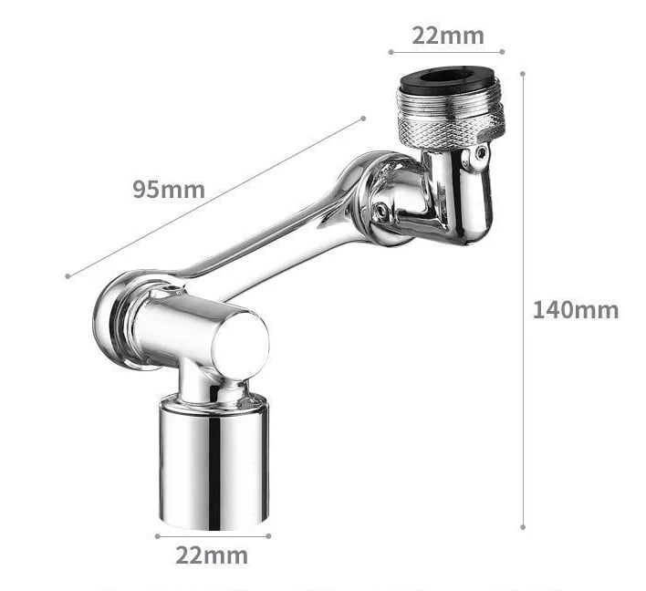š„Big Sale 50% OFF & BUY 2 GET 1 FREEš„Universal 1080°Splash Filter Faucet