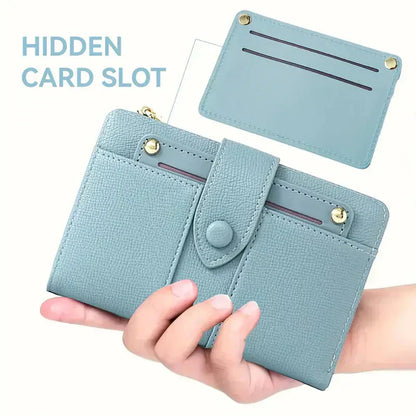 🔥Exclusive 2025 Luxury Sale✨Ladies' leather wallet with multiple compartments and card holder