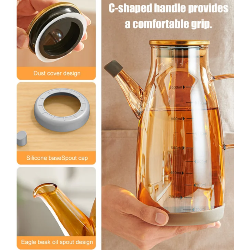 💥Oil Dispenser Bottle with Drip Free Spout