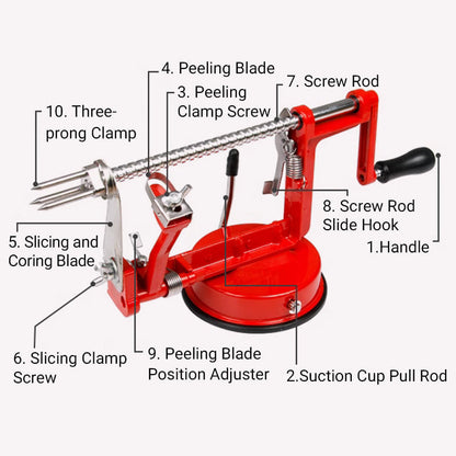 🔥2025 Hot Sale For 50% OFF🔥🎁3-in-1 Hand Crank Peeler🍎