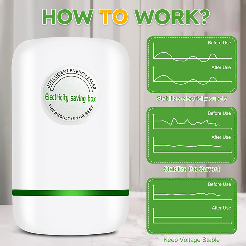 🔥 Buy More Save More 🔥 30KW Home Electricity Saving Box 🔋