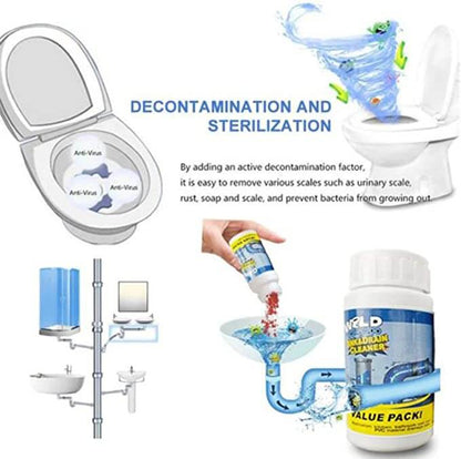 💥Limited Time 50% OFF🔥⚡-🏠Powerful Sink & Drain Cleaner