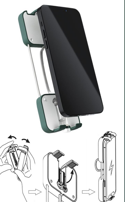 🎉Hot Sale 49% OFF🎁-Portable Wireless Charging Treasure Mobile Phone Holder⚡Free Shipping