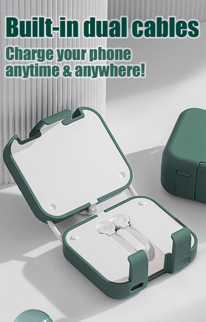 🎉Hot Sale 49% OFF🎁-Portable Wireless Charging Treasure Mobile Phone Holder⚡Free Shipping