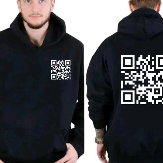 Funny Fu*K QR Code Hoodie(Buy 2 Get Free Shipping)