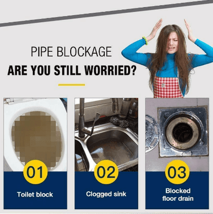 💥Limited Time 50% OFF🔥⚡-🏠Powerful Sink & Drain Cleaner