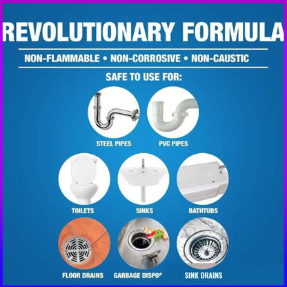 💥Limited Time 50% OFF🔥⚡-🏠Powerful Sink & Drain Cleaner