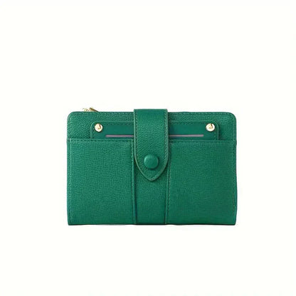 🔥Exclusive 2025 Luxury Sale✨Ladies' leather wallet with multiple compartments and card holder