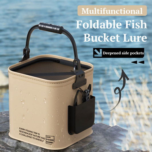 Multifunctional Foldable Fish Bucket