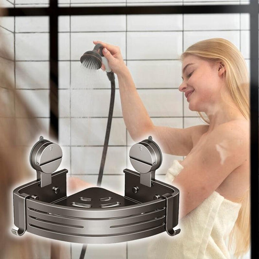 🔥Hot Sale 50% 🔥Wall Mounted Bathroom Organizer with Suction Cup