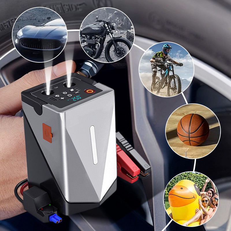 🔥Hot Sale 50% Off🔥Multi-functional car emergency starting power supply