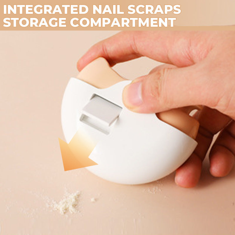 🔥Hot Sale🔥 2 in 1 Electric Polishing Automatic Nail Clippers