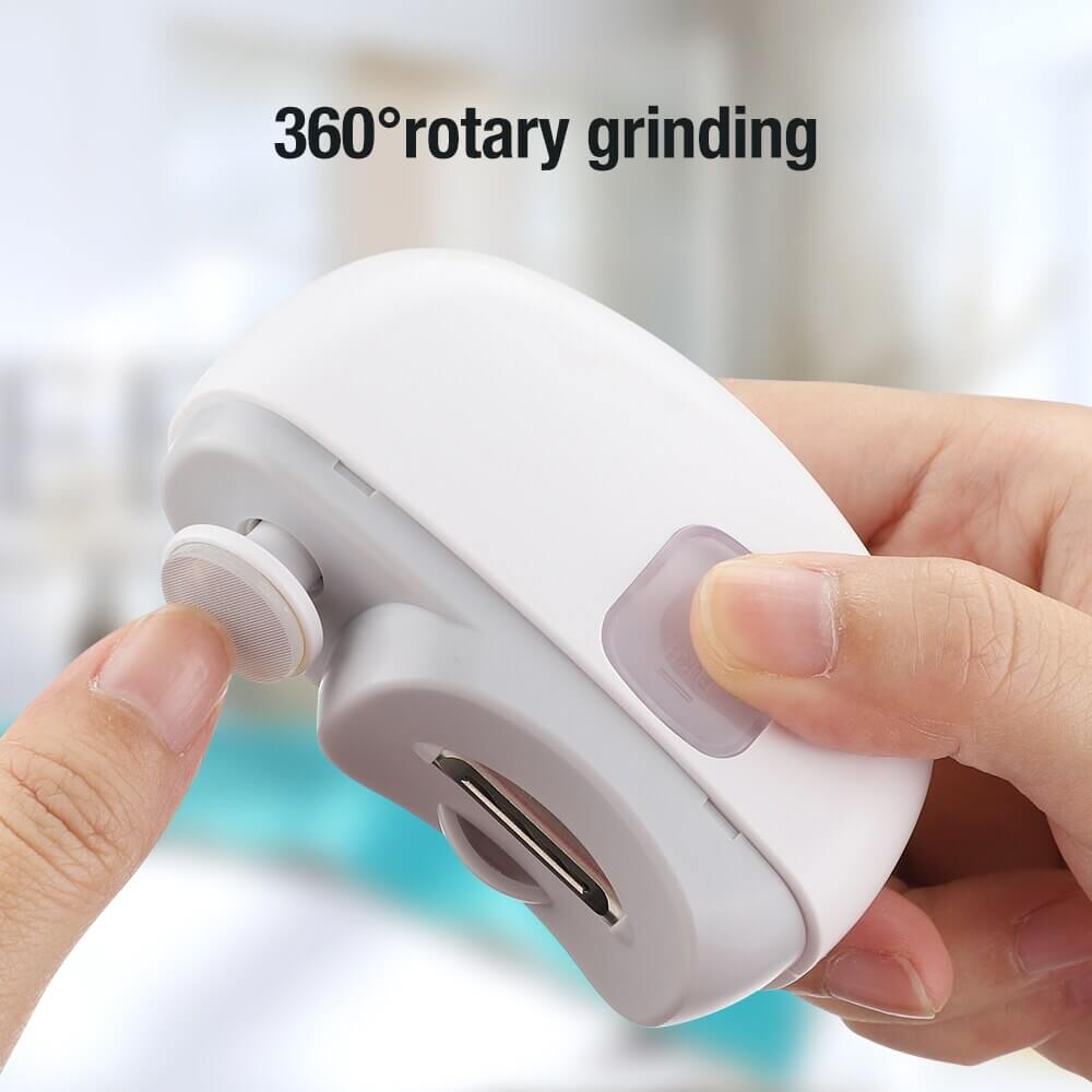 2 in 1 Electric Polishing Automatic Nail Clippers