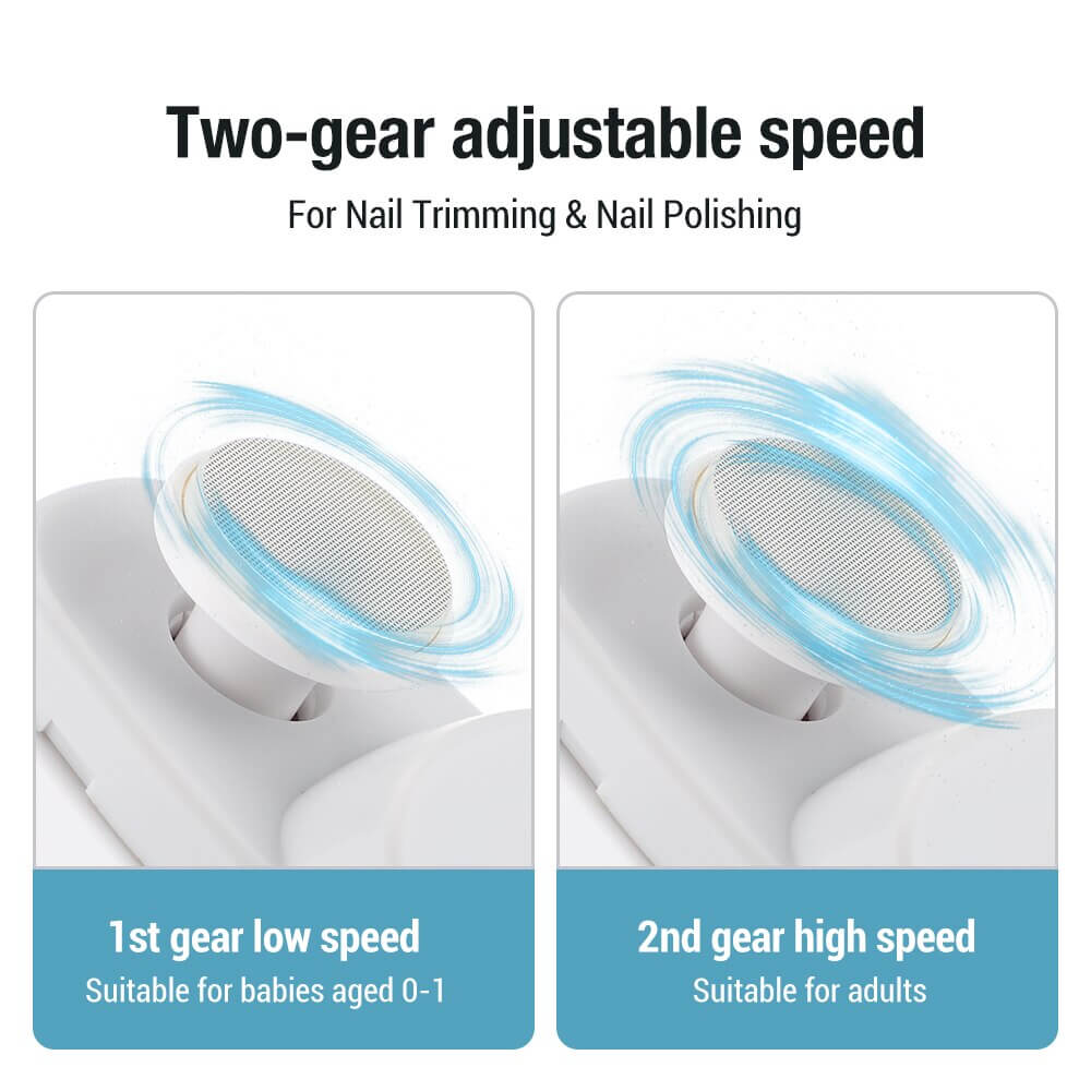 2 in 1 Electric Polishing Automatic Nail Clippers