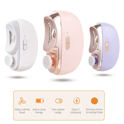 2 in 1 Electric Polishing Automatic Nail Clippers
