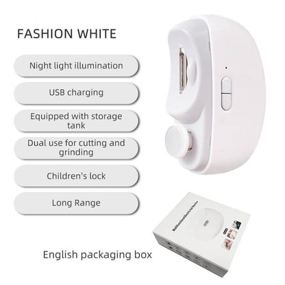 2 in 1 Electric Polishing Automatic Nail Clippers