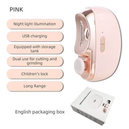 2 in 1 Electric Polishing Automatic Nail Clippers