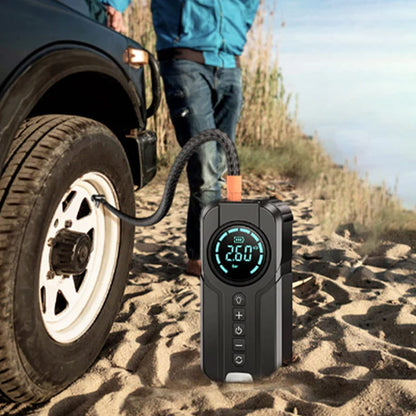 🔥Hot Sale 50% 0FF🍃Emergency starter power bank & car air pump