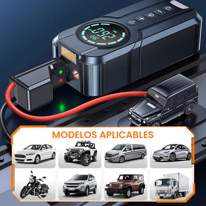 🔥Hot Sale 50% 0FF🍃Emergency starter power bank & car air pump