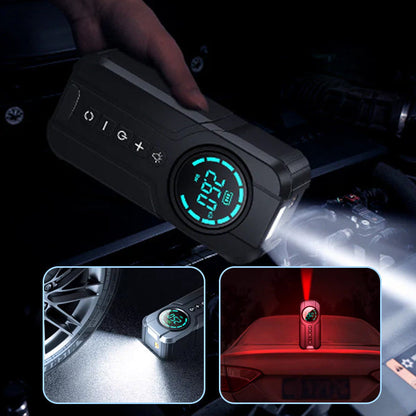🔥Hot Sale 50% 0FF🍃Emergency starter power bank & car air pump