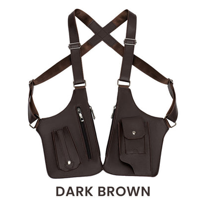 🎒Men's Anti-Theft Multi-Pocket Double-shoulder Bag