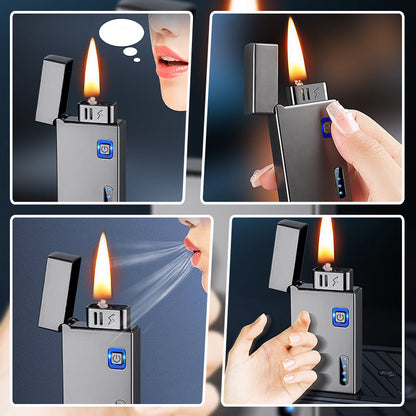 🔥Hot Sale—50% OFF✨Rechargeable induction kerosene lighter with indicator