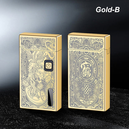 🔥Hot Sale—50% OFF✨Rechargeable induction kerosene lighter with indicator