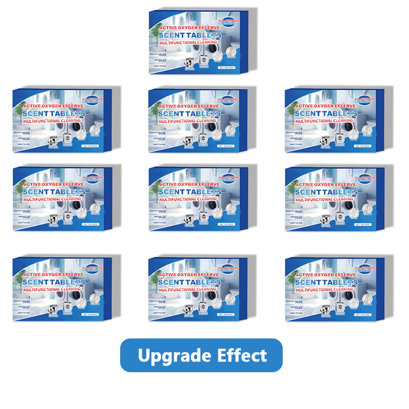 💥Buy 4 Get 6 Free💦All-purpose Active Oxygen Cleaning Effervescent Tablets