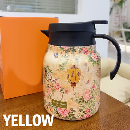 🔥HOT SALE 50% OFF🔥1000ml Vacuum Insulated Teapot with Strainer