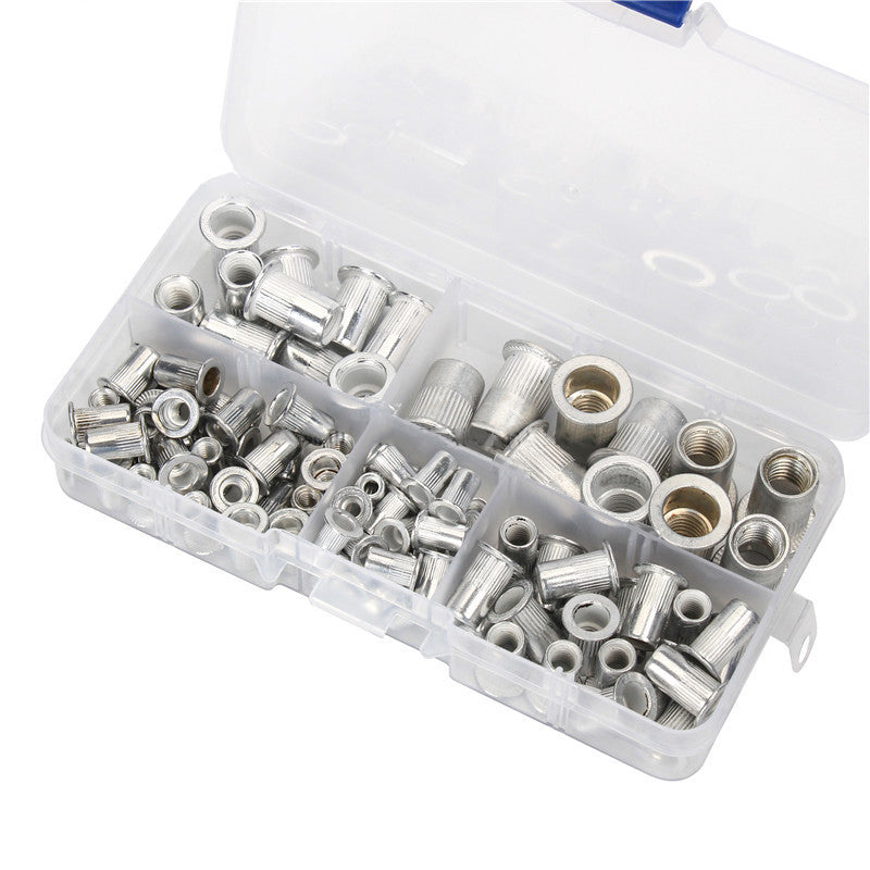 🔥Hot Promotion 50% OFF🔥Threaded Insert Nut Rivet Nuts Set with Flat Head