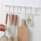 Household Punch-free Track Wall-mounted S-shaped Organizer Hook