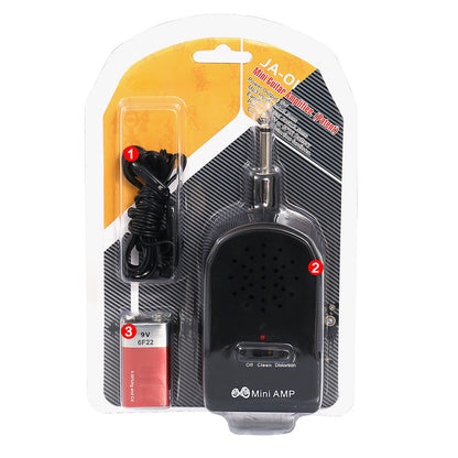🔥 Mini Guitar Amp Pro 🎸 30W HD Sound 🔊20H Playtime 🔋Busking Ready 🌆 BUY 2 GET 1 FREE! 🎁