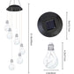 🔥2025 HOT SALE🔥Colorful LED Solar-Powered Light Bulb Wind Chimes